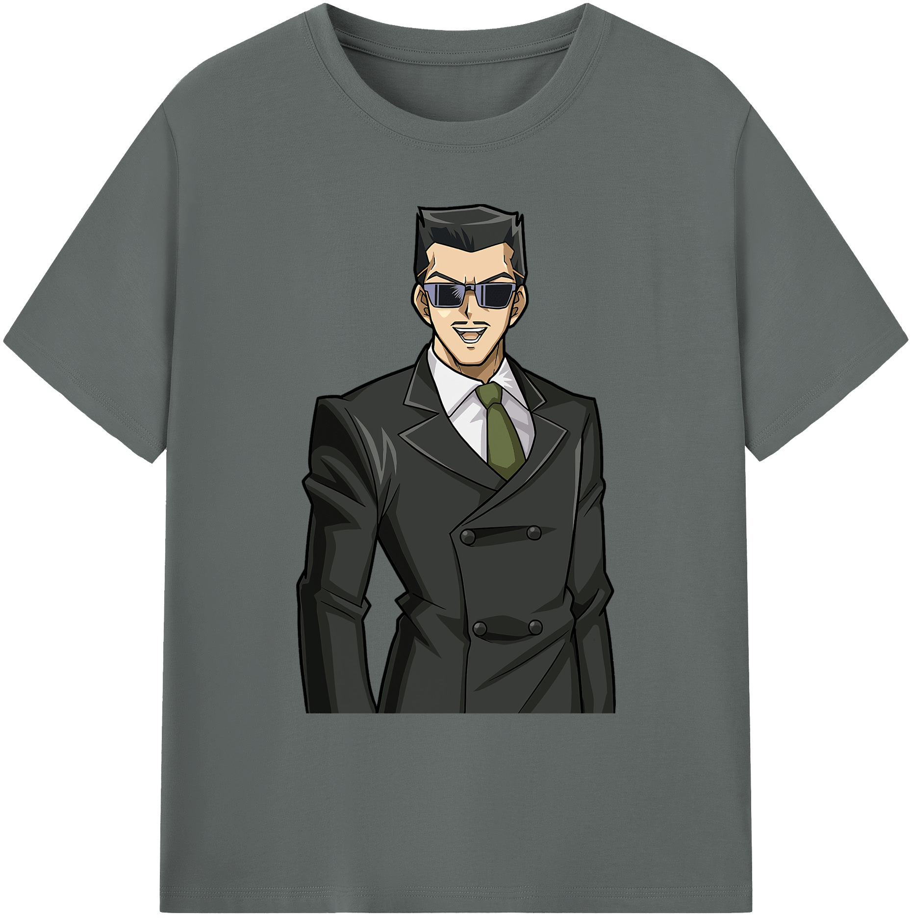 （画像用） 遊☆戯☆王 Yu-Gi-Oh! 綿100％ メンズ半袖Tシャツ｜肌触りやわらか＆通気性
